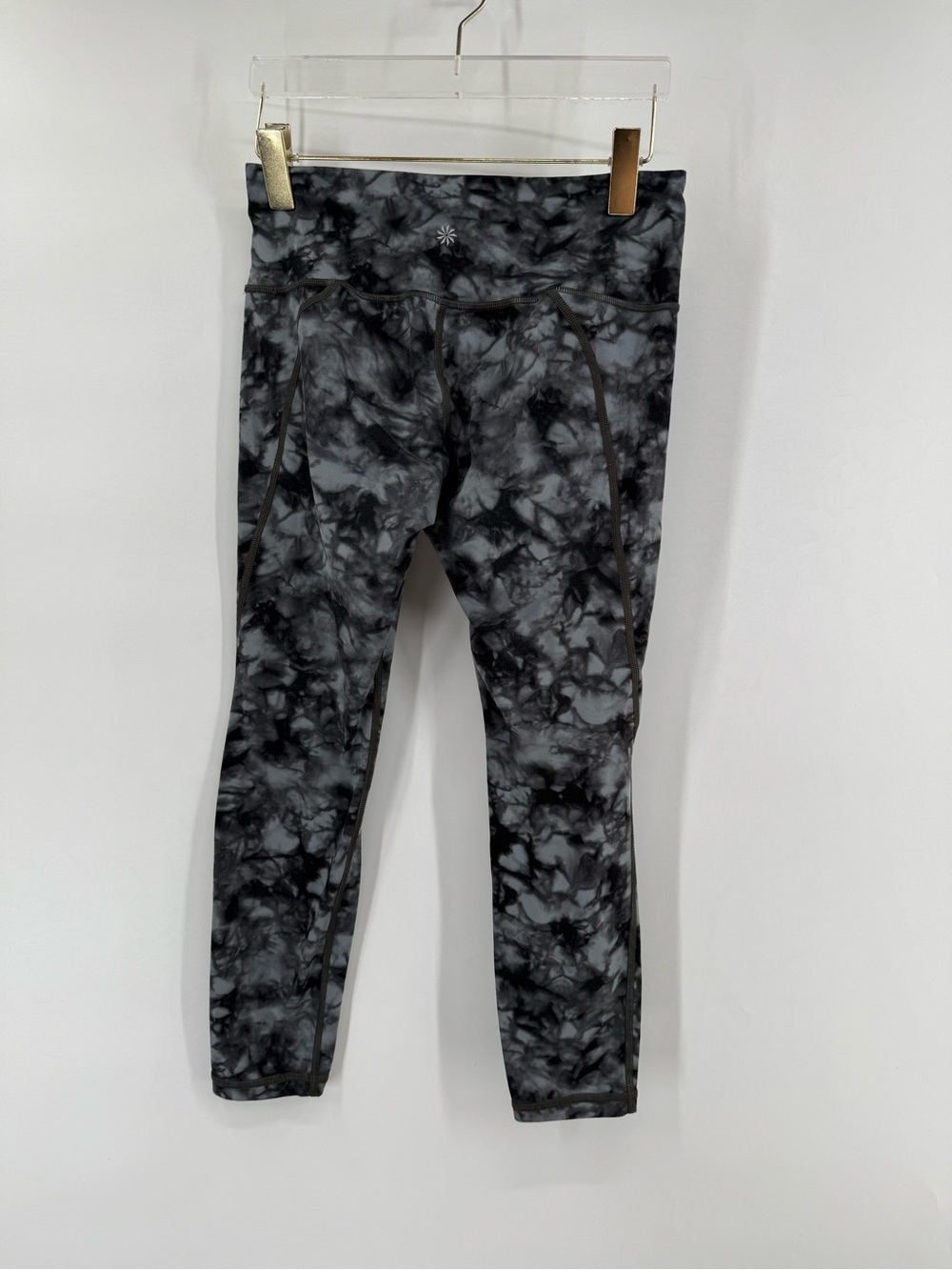 Athleta Salutation 7/8 Tight‎ Womens Small Multicolor Tie Dye size small